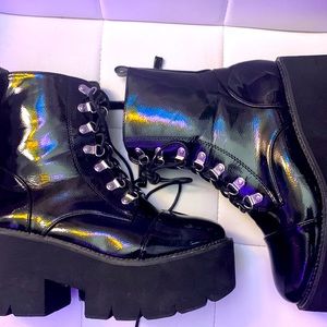 Size women’s 8 Goth Platforms, Slightly worn